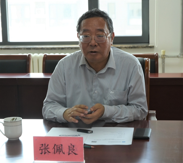 天津港航工程有限公司董事長張佩良到公司座談交流 天津港航工程有限公司董事長張佩良到公司座談交流