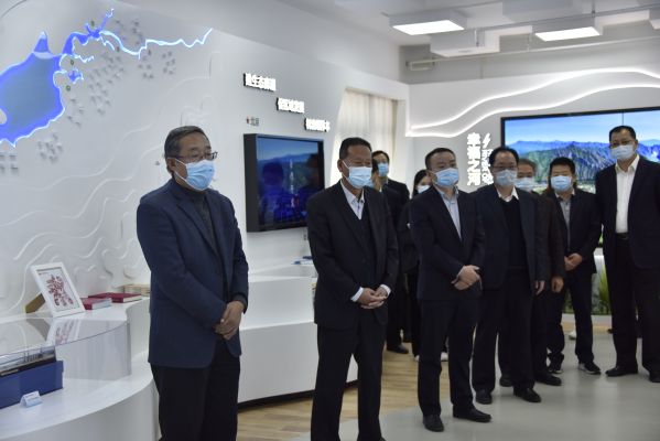 永定河流域投資有限公司展覽室揭牌啟用 永定河流域投資有限公司展覽室揭牌啟用