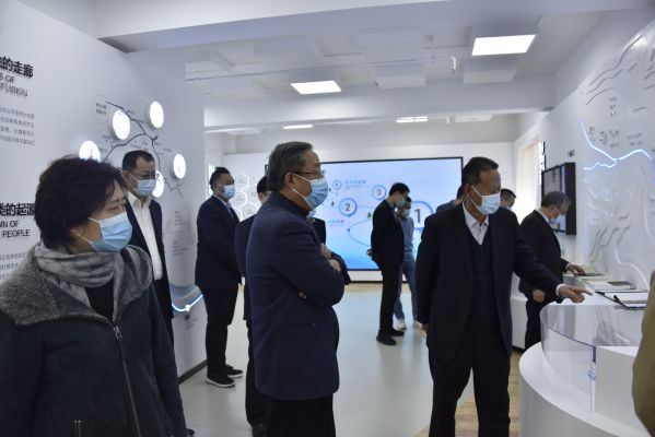 永定河流域投資有限公司展覽室揭牌啟用 永定河流域投資有限公司展覽室揭牌啟用