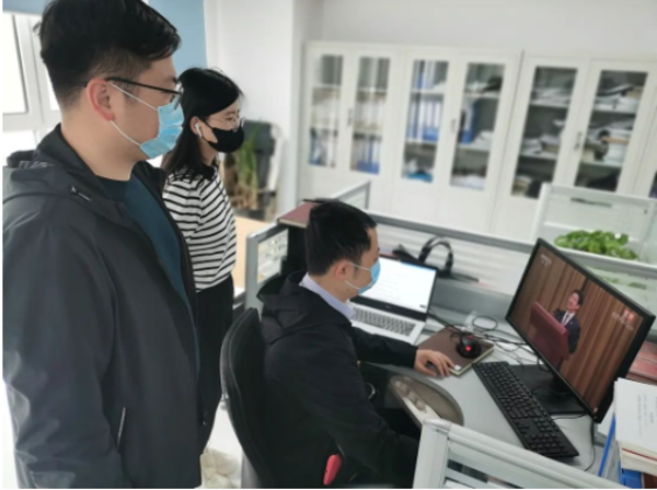 永定河投資公司組織觀看慶祝中國共產(chǎn)主義青年團成立100周年大會 永定河投資公司組織觀看慶祝中國共產(chǎn)主義青年團成立100周年大會