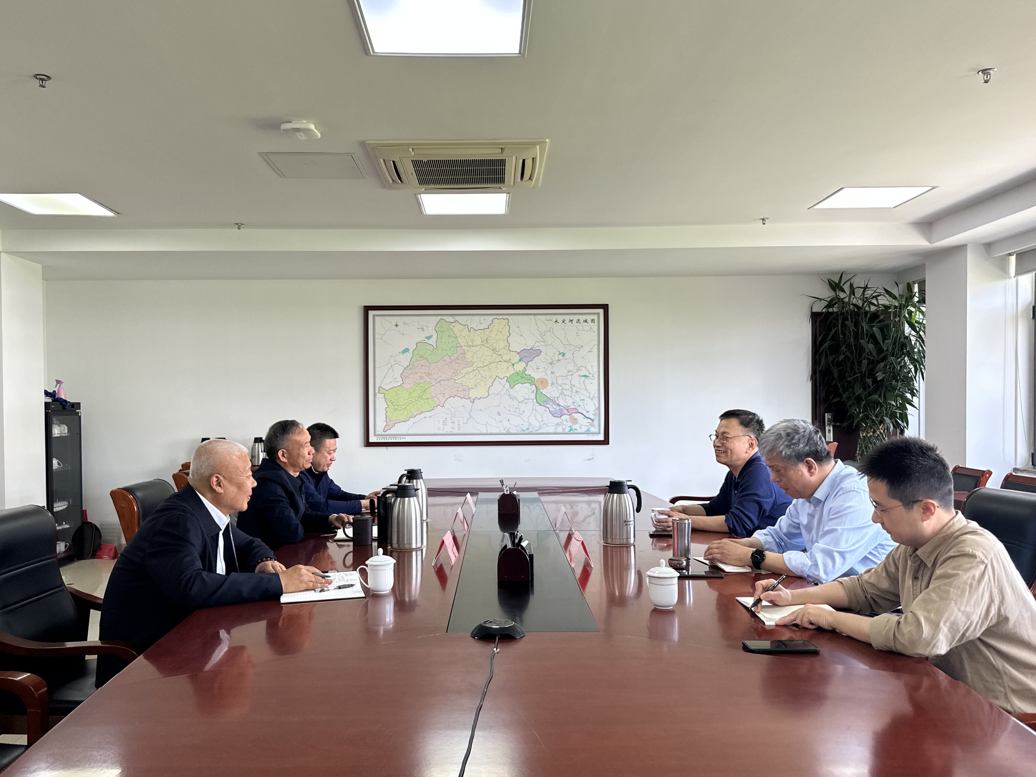 北京市永定河綜合治理與生態(tài)修復領(lǐng)導小組辦公室到公司調(diào)研座談 北京市永定河綜合治理與生態(tài)修復領(lǐng)導小組辦公室到公司調(diào)研座談