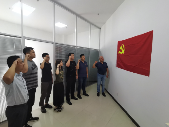 天津分公司黨支部開展“喜迎二十大 同心慶七一” 主題黨日活動(dòng) 天津分公司黨支部開展“喜迎二十大 同心慶七一” 主題黨日活動(dòng)